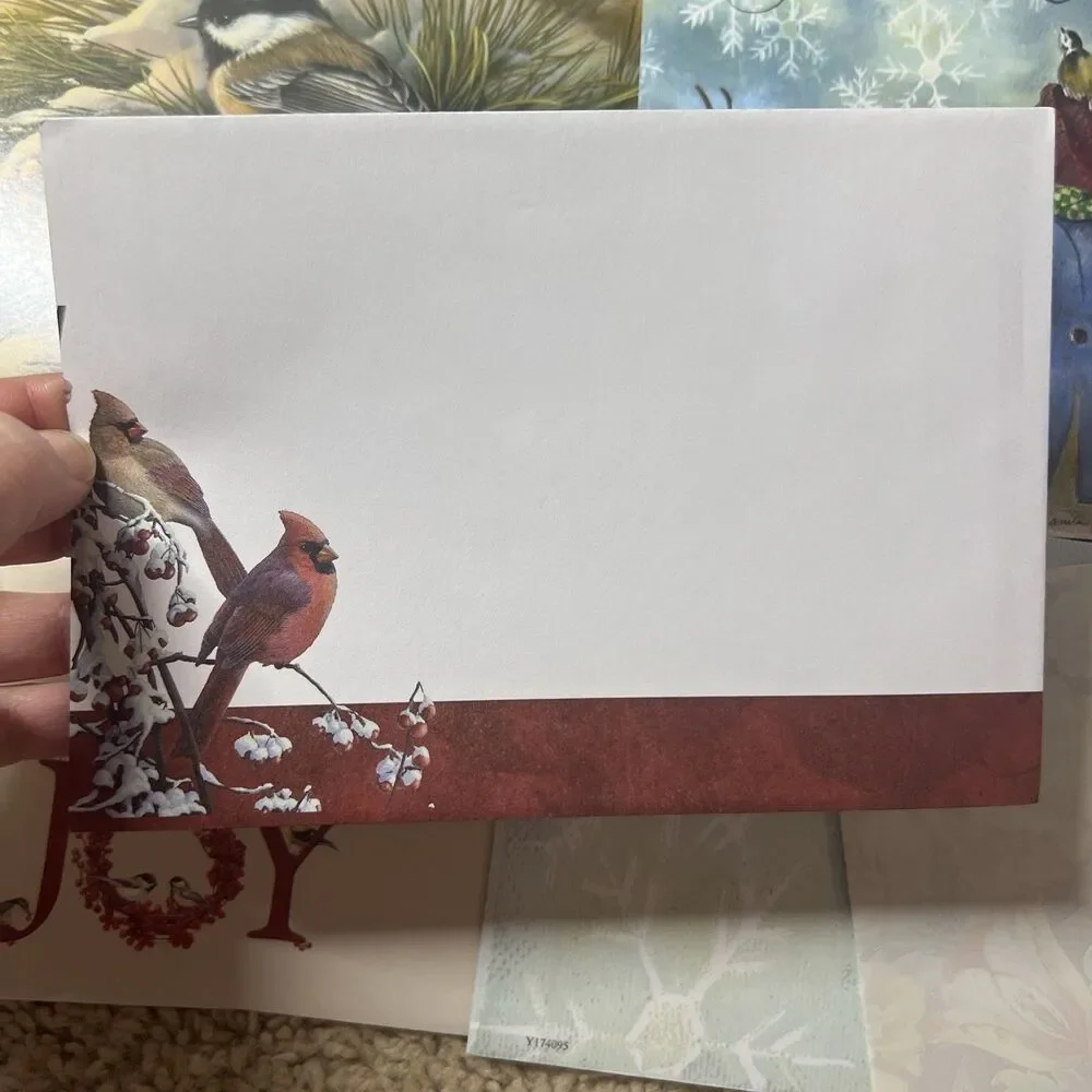 Lot 12 Assorted Greeting Cards with Envelopes Christmas Sympathy Floral NEW